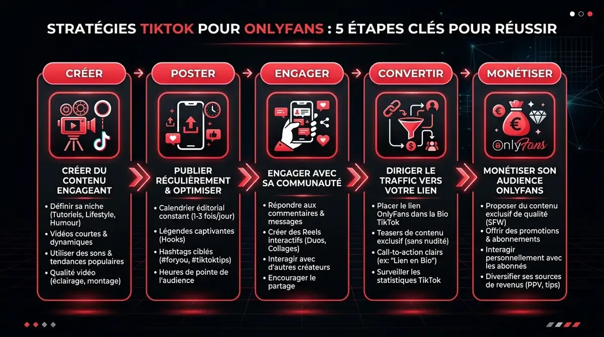 Créatrice filmant TikTok